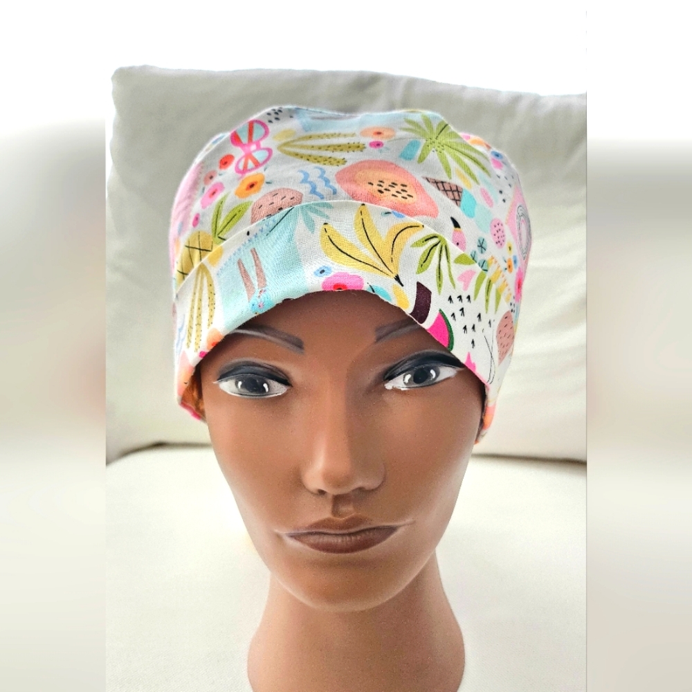 PONYTAIL SCRUB CAP
